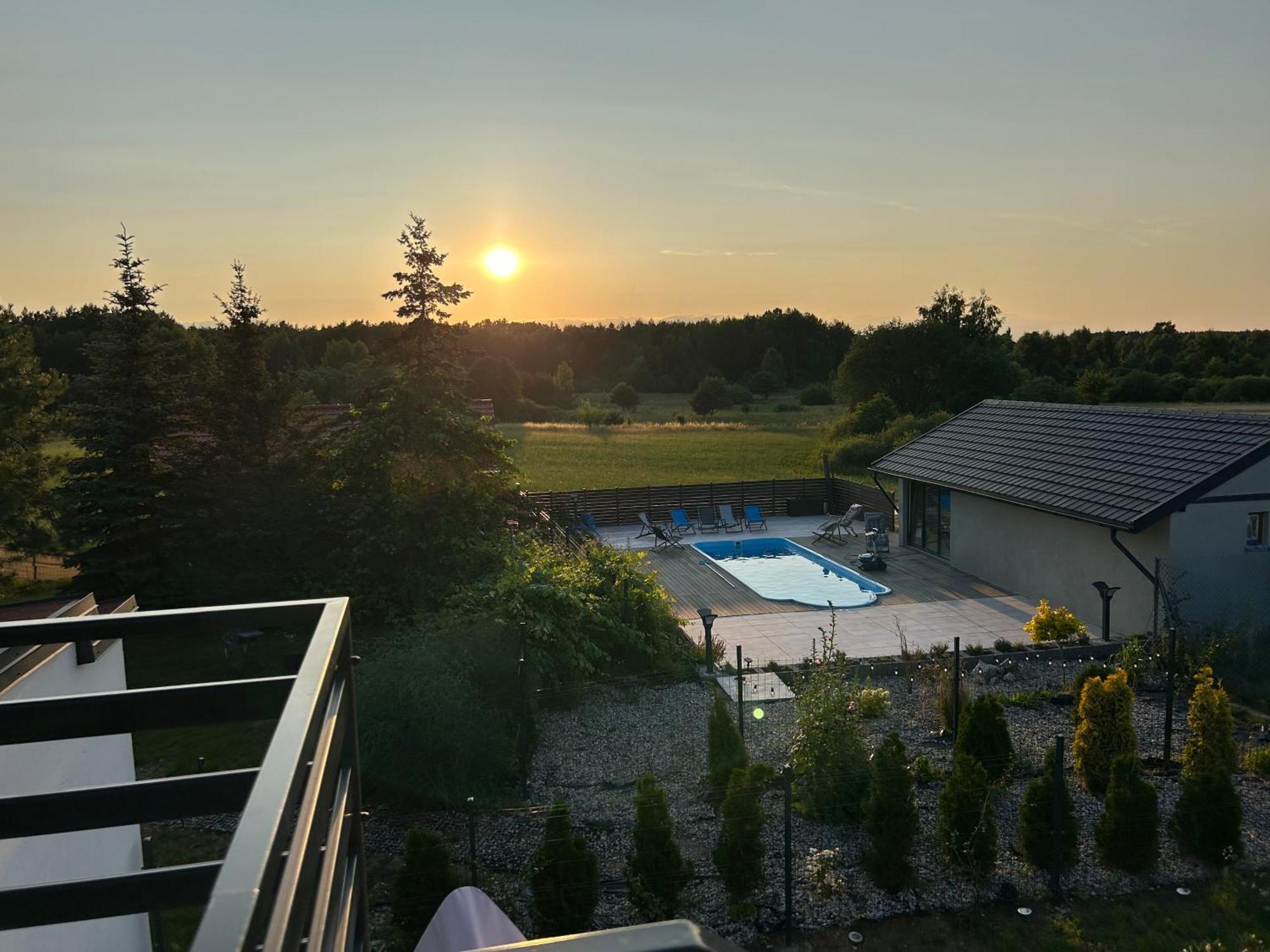 Koniec Swiata Dom 84M2 Z Balia Villa Mikołajki Екстериор снимка