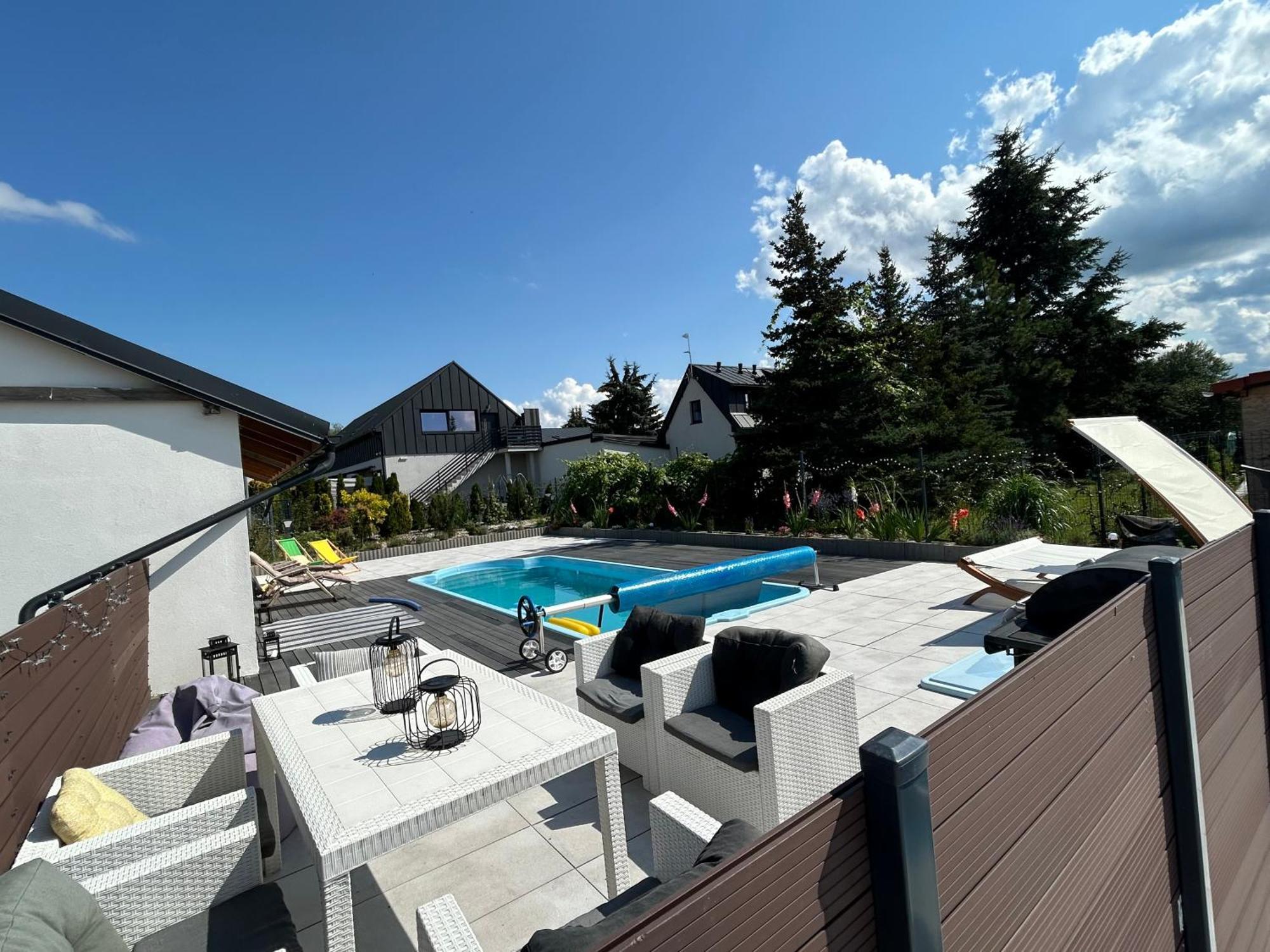 Koniec Swiata Dom 84M2 Z Balia Villa Mikołajki Екстериор снимка
